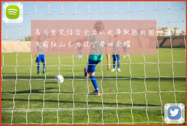乌戈坚定信念全力以赴争取胜利明天前往山东为辽宁带回荣耀